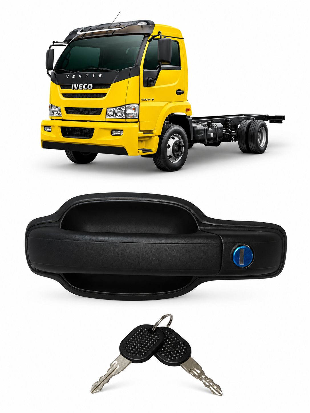 Maçaneta Externa Da Porta Iveco Vertis