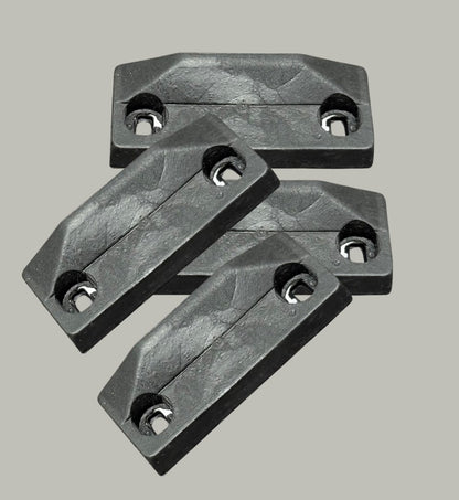 Batente do Capo Ford F-1000-F4000-F600 kit c/ 4 pçs