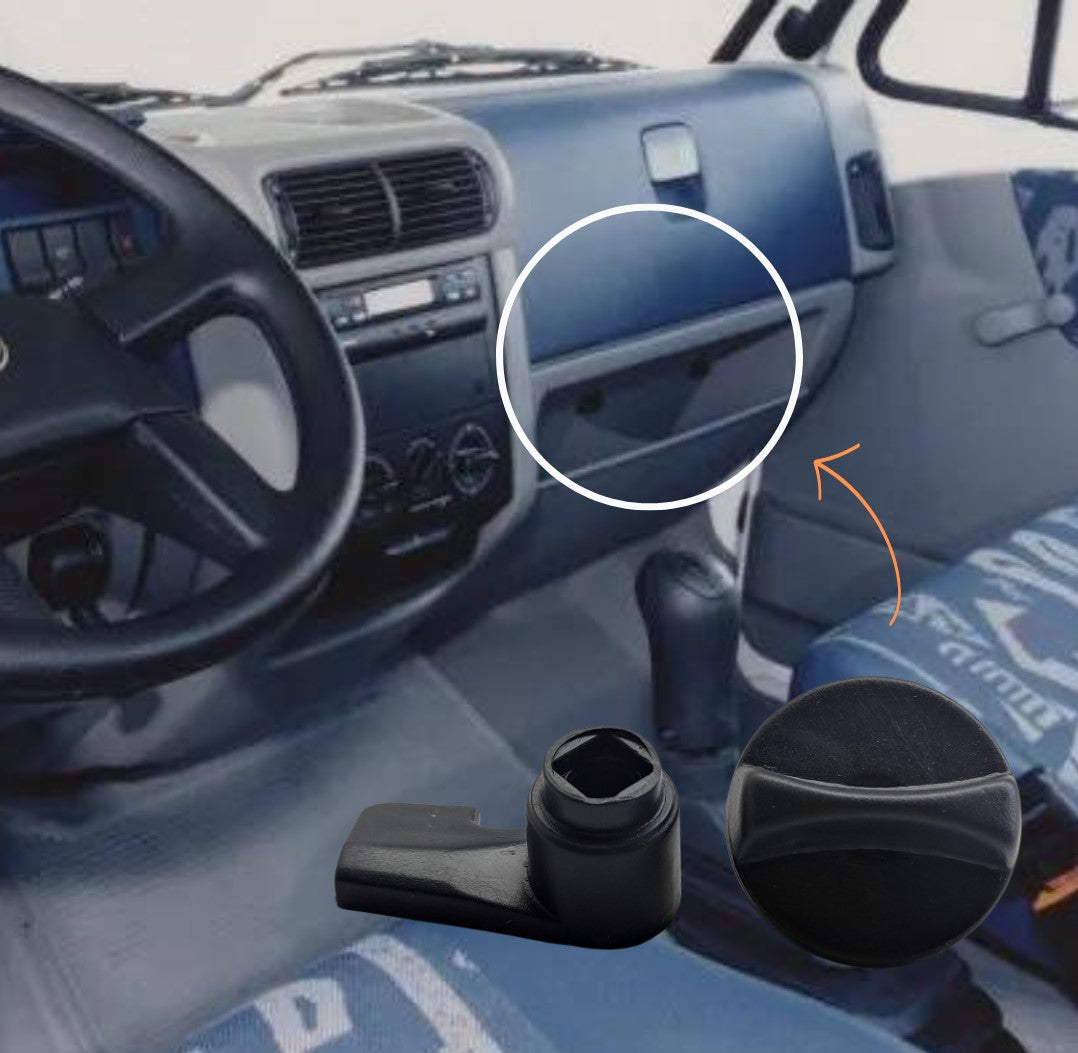 Botão Com Trava Porta Objeto VW Worker Delivery Titan Após 2000