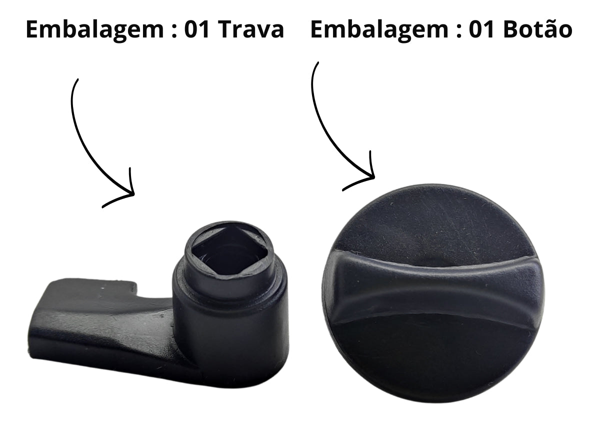 Botão Com Trava Porta Objeto VW Worker Delivery Titan Após 2000