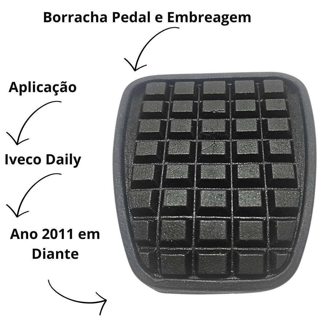 Capa Pedal Freio/Embreagem IVECO DAYLY
