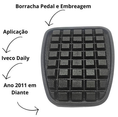 Capa Pedal Freio/Embreagem IVECO DAYLY