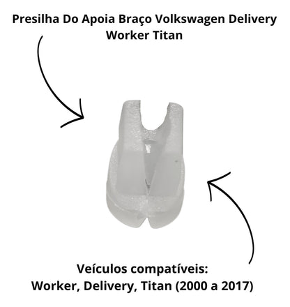Presilha do Puxador da Porta VW WORKER DELIVERY TITAN após 2000