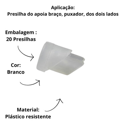 Presilha do Puxador da Porta VW WORKER DELIVERY TITAN após 2000