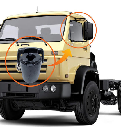 Sapata Inferior Suporte Espelho Retrovisor VW Worker Delivery Titan D/E